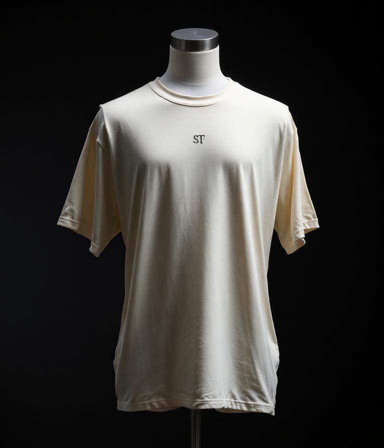 IVORY oversized tee